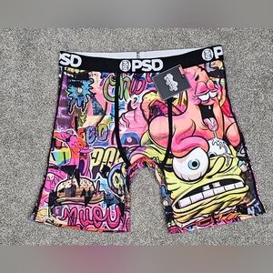 🎁Nwt Gift PSD Vibrant Cartoon Graphic Boxer Briefs